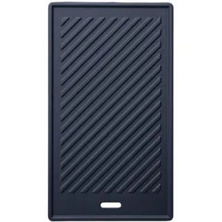 TAINO Grillplatte 24 cm Gusseisen schwarz