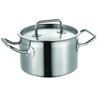 Schulte-Ufer 6414-16 i Fleischtopf Profi-Line i, 16 cm, 2,00 l, Silber