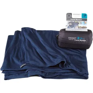 Cocoon Wohndecke 180 x 140 cm Blau