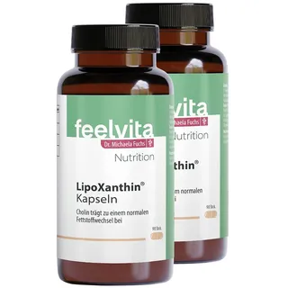 Genius Feelvita Nutrition LipoXanthin Kapseln, 180 Stück