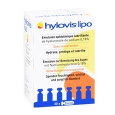 HYLOVIS lipo Augentropfen Einzeldosispipetten