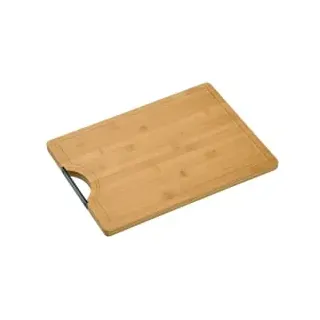 KESPER Schneidebrett mit Griff, Bambus, Handliche Schneideunterlage mit praktischem Griff für einen sicheren Halt, 1 Schneidebrett, Maße (B x L x H): 28 x 38 x 1,6 cm