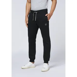 Sweathose CHIEMSEE, Herren, Gr. XXL (60/62), Normalgrößen, schwarz (schwarz beauty), 60% Baumwolle, 40% Polyester, Hosen Sweathose