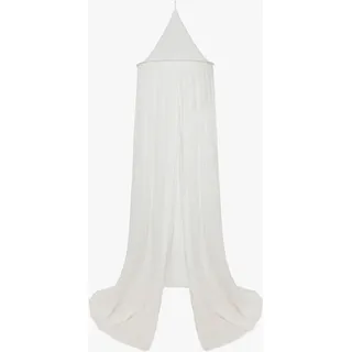 jollein Baldachin Vintage Ivory - Höhe 245 cm - Oeko-TEX-Zertifziert - Betthimmel Babybett Kinderzimmer