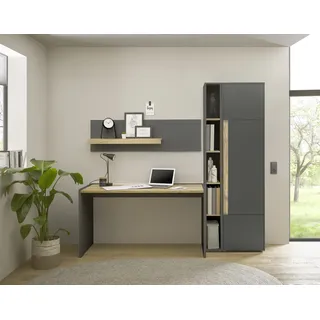 INOSIGN Büromöbel-Set »CiTY/GiRON« grau Anthrazit, B:213cm H:200cm T:63cm, Arbeitsmöbel-Sets, Büromöbel-Set