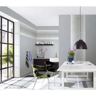 Rasch Textil Rasch Vliestapete 413809 Selection grafisch silber 10,05 x 0,53 m