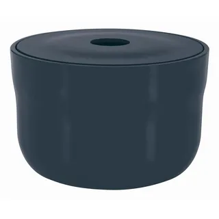 Spirella – Aufbewahrungsbox Multi-Box Aus Cocco, Ideal Zum Organisieren Von Bad, Küche Oder Büro, Praktisch und Elegant, Standardgröße, Dunkelgrau