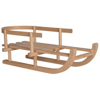 Holz-Wenzel Puppenschlitten Holz bronze 46 cm