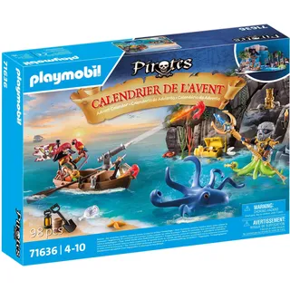Playmobil Adventskalender: Piraten 2024 71636 Blau