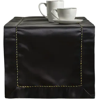 home&you Tischläufer Kris , Schwarz , Textil , 40x1x180 cm , Heimtextilien, Wohntextilien, Tischwäsche, Tischläufer