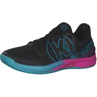 Kempa Herren Handballschuhe ATTACK ONE 2.0 200859003 45.5 - Schwarz/Aqua - 45.5