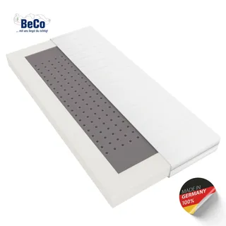 Kindermatratze BECO "Kindermatratze BeCo Kaja, ergonomisch, hygienisch und strapazierfähig", Baby, Gr. flexibel (0 kg - 100 kg), 11cm, Polyester Bezug, B/L: 120cm x 200cm, 1 Stk., weiß, Bezug: 100% Polyester. Steppfüllung: 100% Polypropylen, Matratzen Kindermatratze, Note GUT (2,2) der Preistipp bei Stiftung Warentest (Ausgabe 09/2024)