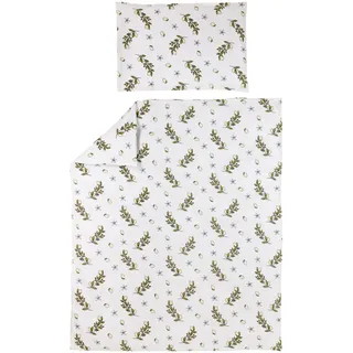 MEYCO Baby Lemon Kinderbettwäsche (weiches, trocknergeeignete Bettwäsche, maschinenwaschbar, modernes Design, aus 100% Baumwolle, Größe: 100 x 135 cm), Soft Yellow