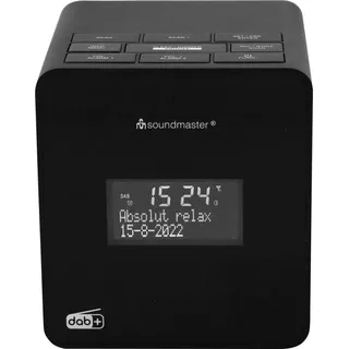 Soundmaster UR109SW Radiowecker schwarz
