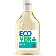 Bild Waschmittel Universal Hibiskus & Jasmin (1,5 L/30 Waschladungen), Flüssigwaschmittel mit pflanzenbasierten Inhaltsstoffen, Vollwaschmittel für Erhalt und Schutz der Kleidung