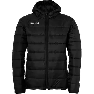 Kempa Puffer Mantel schwarz M
