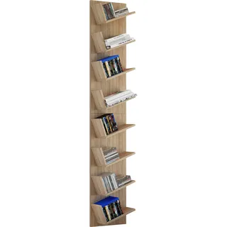VCM LansiXL Hängeregal 33 x 16 x 180 cm Braun