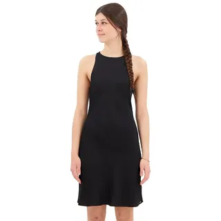 Superdry Satin Racer Kurzes ärmelloses Kleid - Black - M