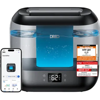 DREO Smart Luftbefeuchter 4L schwarz