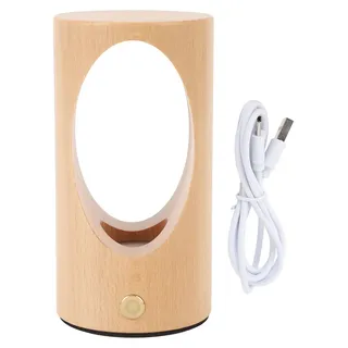 Baby-Nachtlicht, wiederaufladbar, LED-Nachttischlampe, dimmbar, Holz-Tischlampe, Kinder-Touch-Lichter für Kinderzimmer, Stillen, Schlafzimmer