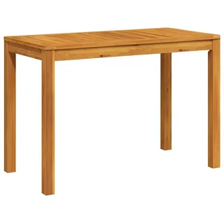 vidaXL Garten-Esstisch 110x55x75 cm Massivholz Akazie - Braun