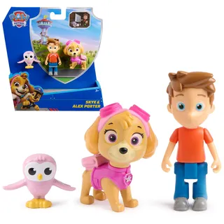Paw Patrol Skye & Alex Porter Figurenpaket mit Lil Hootie