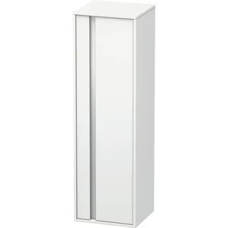 Duravit Ketho Halbhochschrank, 400x1320x360 mm, eine Tür, Anschlag rechts, KT1257R1818, Farbe: Weiß Matt Dekor