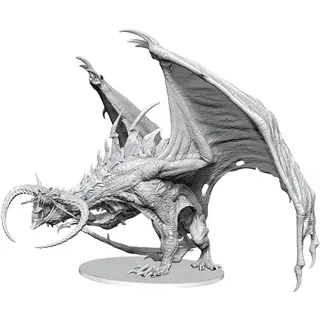 Wizkids Pathfinder Deep Cuts Diabolischer Drache Unlackierte Miniatur In Box - Multicolor - One Size