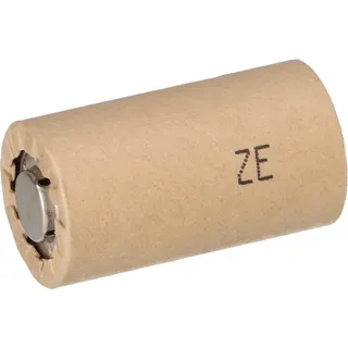 Panasonic Akku Sub-C 1,2V / 1700mAh N-1700SCR , Pappmantel T