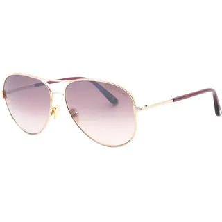 Tom Ford - Glänzend-Sonnenbrille für Damen SY733 (Einheitsgröße) (Roségold) - Rosa