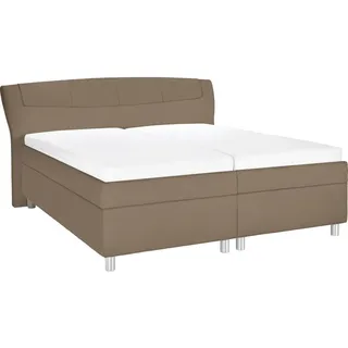 Esposa Polsterbett , Braun , Textil , H2 , Höhe ca. 16 cm , 160x200 cm , Über- und Sondergrößen erhältlich, Bezug abnehmbar/waschbar, Ober- und Unterseite versteppt, wendbar, atmungsaktiv,Über- und Sondergrößen erhältlich, Bettkasten, Lattenrost, Matratze, gepolstertes Kopfteil, Kaltschaummatratze, Stoffauswahl, motorische Verstellung des Lattenrostes, in verschiedenen Größen erhältlich,Federholzleisten verleimt, Federleisten mit Duokappen, mit Motorverstellung erhältlich, verstellbar , Schlafzimmer, Betten, Polsterbetten