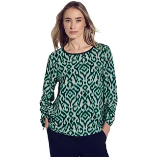 Street One Damen Bluse mit Raffung am Arm