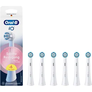 Oral-B iO Sanfte Reinigung Aufsteckbürsten 6 St.