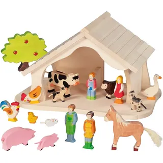 HOLZTIGER Puppenhaus, montiert