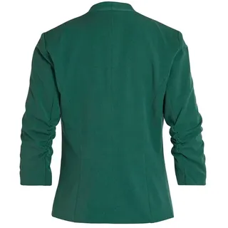 VILA Kurzblazer VIHer (1-tlg) Plain/ohne Details grün XXL (46)