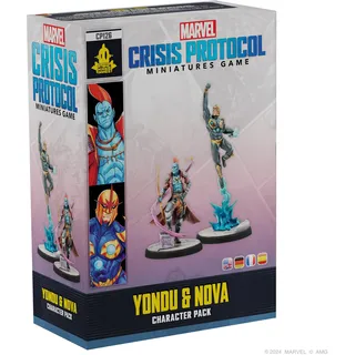 Atomic Mass Games Asmodee, Marvel: Crisis Protocol – Yondu & Nova, Character Pack, Tabletop