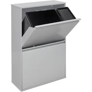ARREGUI Mülltrennsystem 68 l Grau