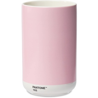 Pantone Porzellan Vase mit Geschenkbox, Jar, dekorative hochwertige Blumenvase, 1 Liter, Light Pink 182 C