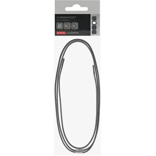 Herlitz 50033843 Gummibandset für my.book flex, A5, anthrazit,