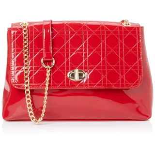 FENIA Women's Damen Schultertasche, ROT