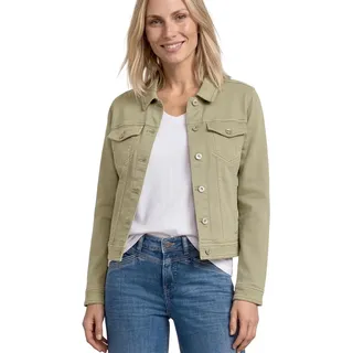 STREET ONE Jeansjacke im Colored-Denim-Look Grün 42