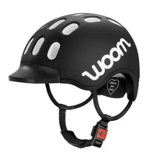 Woom Kinder Fahrrad Helm Kids schwarz - XS