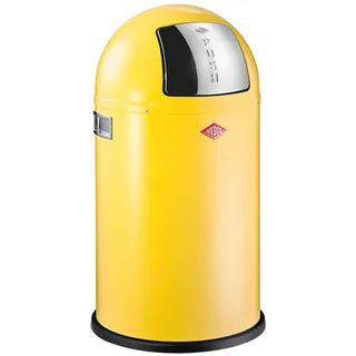 Wesco Push-Mülleimer 22 l Gelb