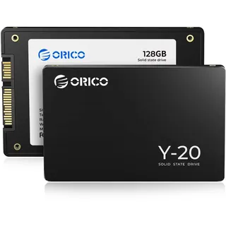 ORICO 128G SSD SATA III 6Gb/s, 2.5“ Interne Solid State Festplatte, bis zu 500MB/s, Kompatibel mit Laptop und PC-Desktops-Y20