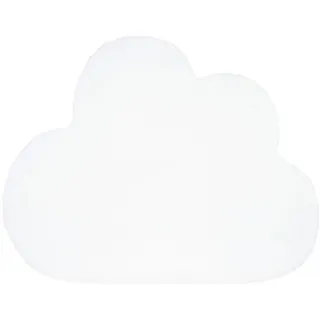 Ben'n'jen Kinderteppich , Weiß , Textil , Uni , Wolke , 70x90 cm , Textiles Vertrauen - Oeko-Tex®, Bsci, Global Recycled Standard (Grs) , rutschfest, pflegeleicht , Teppiche und Böden, Teppiche, Kinderteppiche