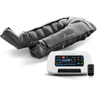 Venen Engel 8 Premium Medical mit Lymph-Flow Pants | 8 Luftkammern | 6 Massageprogramme | Medizinisch zertifiziert | Recovery Boots Beinmassagegerät | Ergänzend zu manueller Lymphdrainage