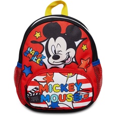 Seven Rucksack, Schulranzen für Kindergarten & Freizeit; Ideal für Ausflüge, für Mädchen und Jungen; Micky Maus