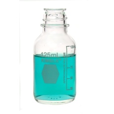 Kimble Chase KIMAX USP Type I Glasflaschen mit Schraubgewinde, ohne Verschluss, 125 ml Fassungsvermögen, 48 Stück