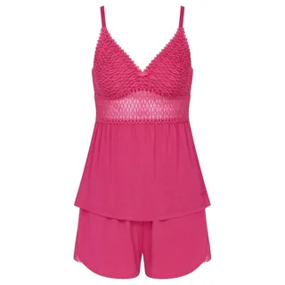 Triumph Damen Aura Spotlight PSK Pajama Set, RIPE Raspberry, 40