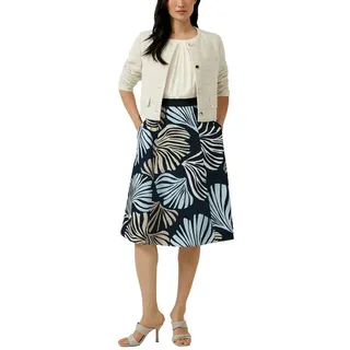 s.Oliver Kleid Midikleid Floral Blau 36